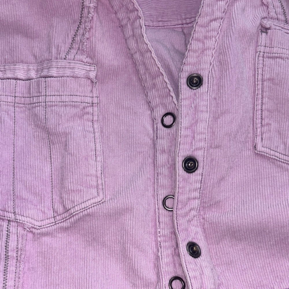 We The Free Lavender Jean Jacket - Picture 7 of 8